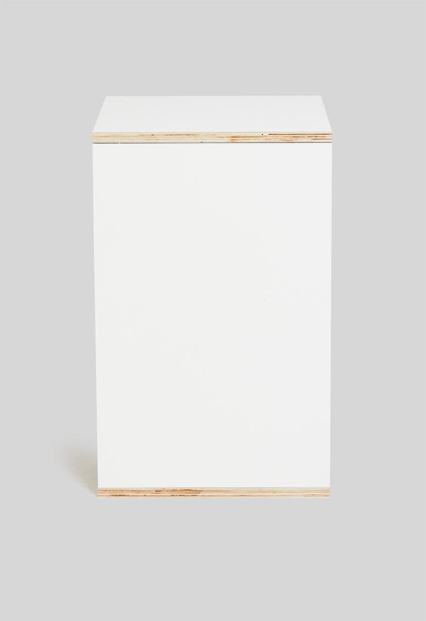 Sixth Floor - Norton bedside pedestal - white 