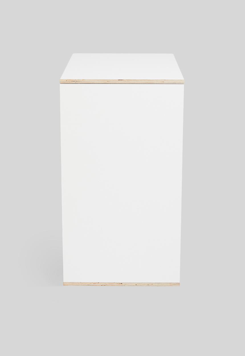 Sixth Floor - Norton 4 drawer storage - white 