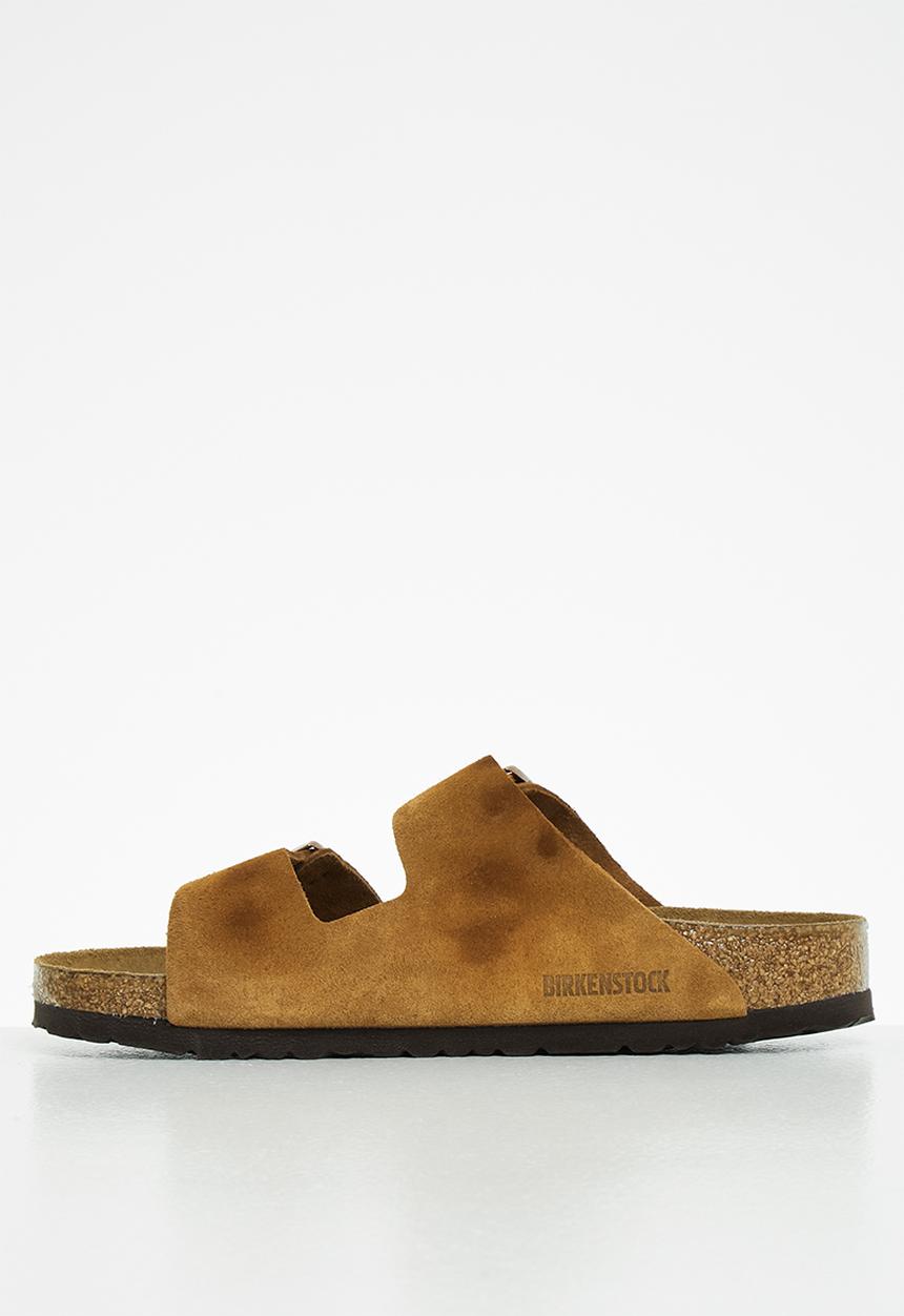 Birkenstock - Arizona suede soft footbed - mink