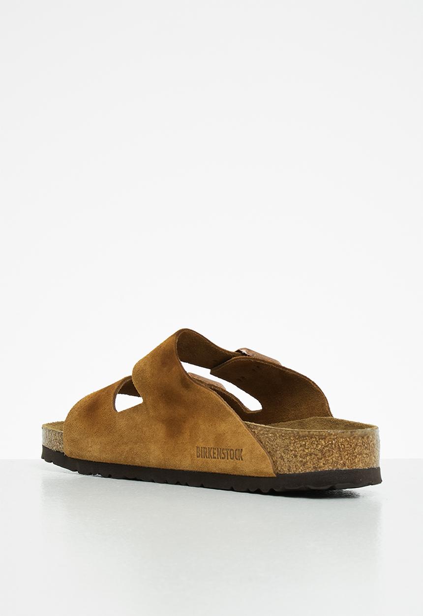 Birkenstock - Arizona suede soft footbed - mink