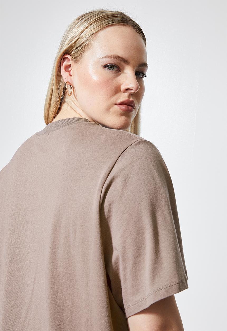 Superbalist - Longline tee - mink