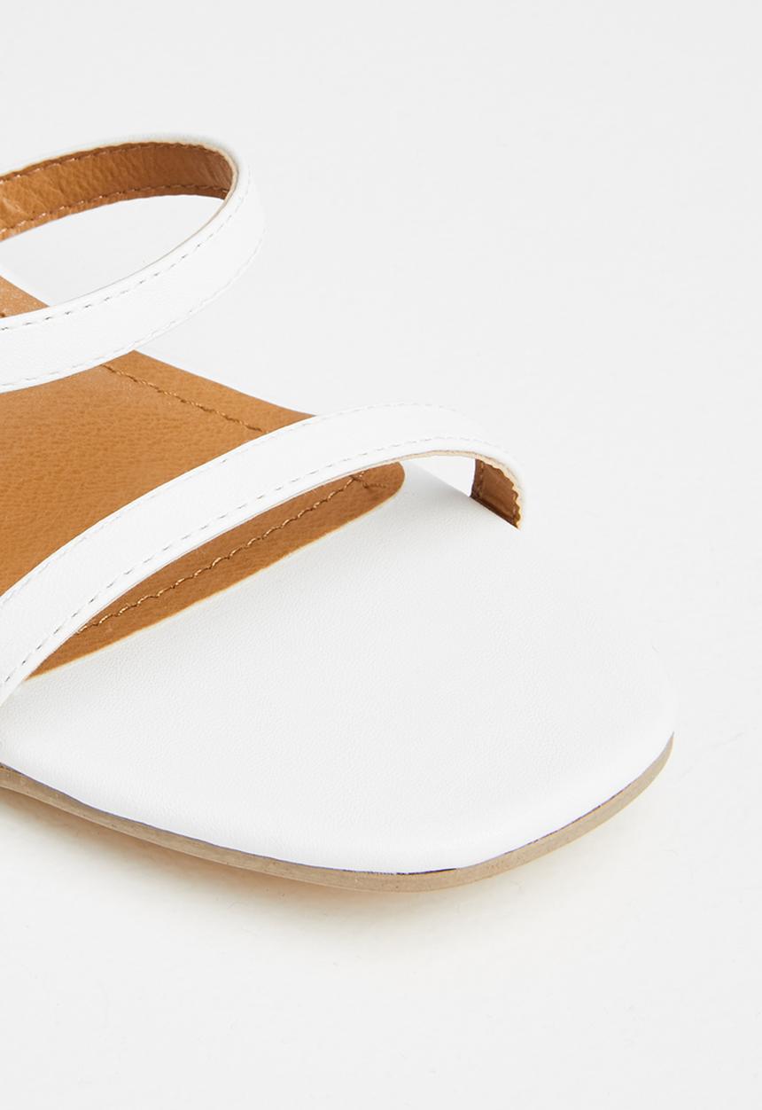 Superbalist - Kerry open block heel - white