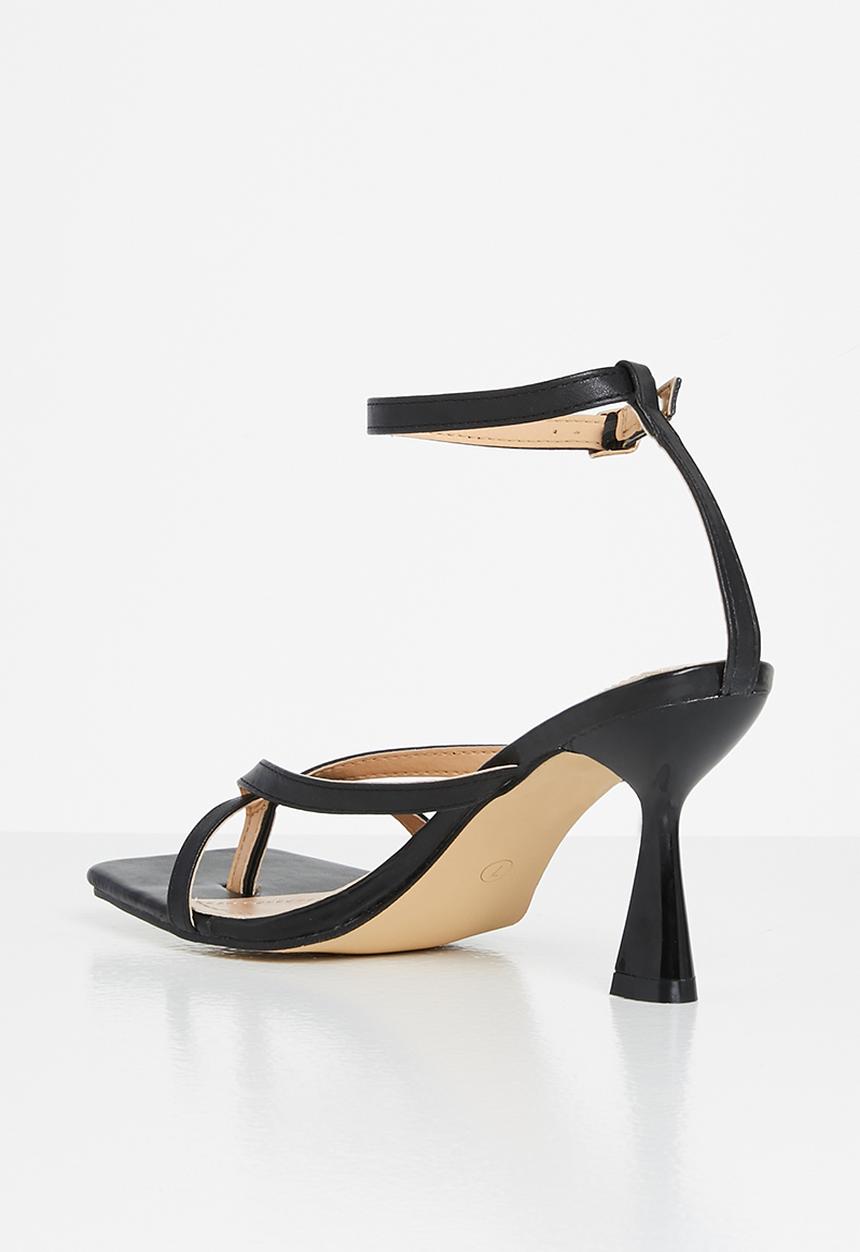 Superbalist - Liezel open stiletto heel - black