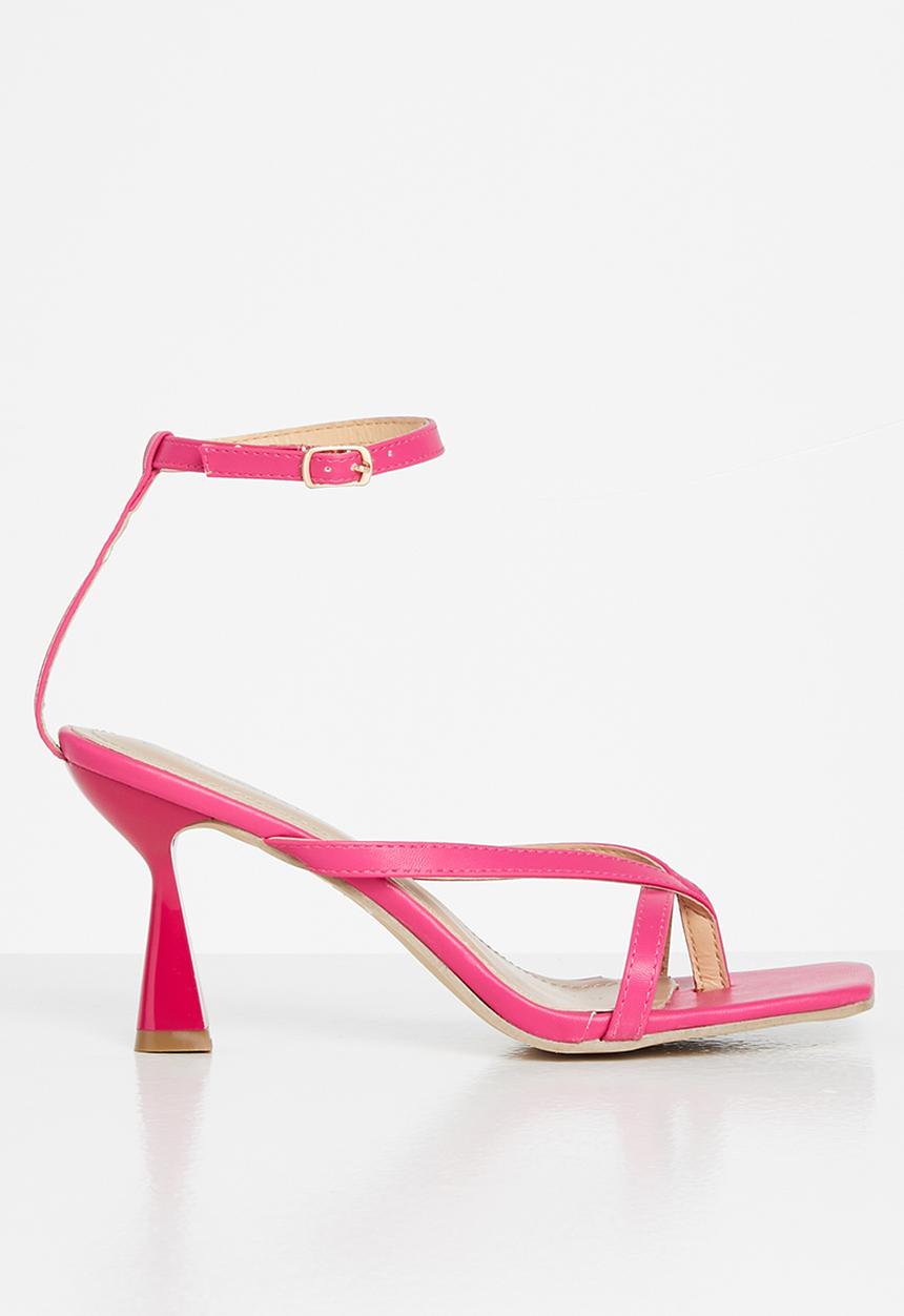 Superbalist - Liezel open stiletto heel - pink