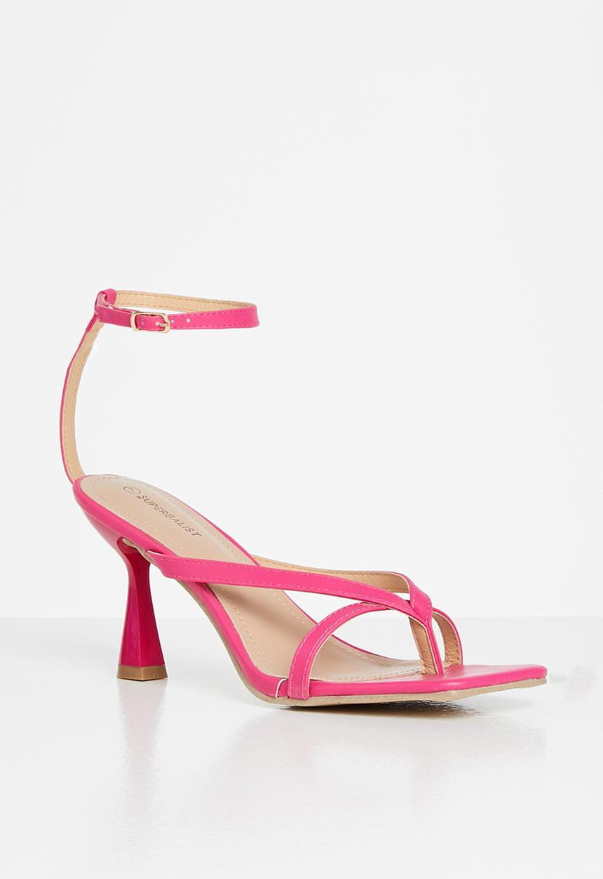 Superbalist - Liezel open stiletto heel - pink