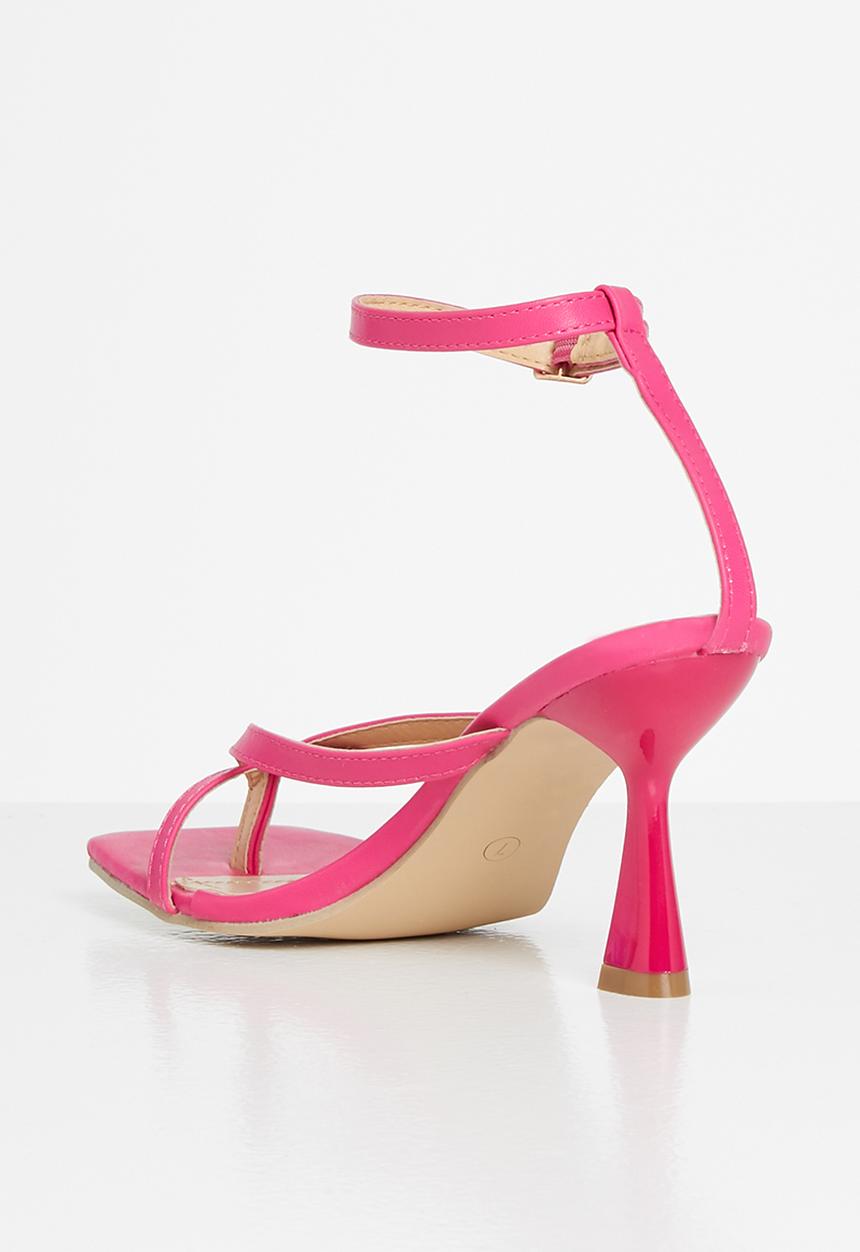 Superbalist - Liezel open stiletto heel - pink