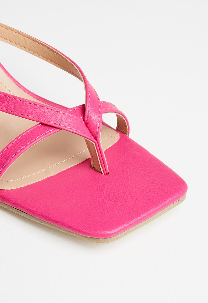 Superbalist - Liezel open stiletto heel - pink