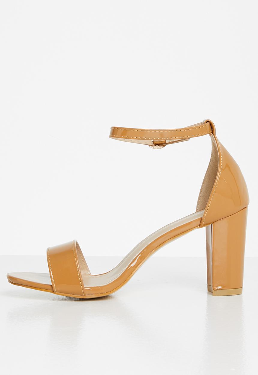 Superbalist - Haley open block heel - tan