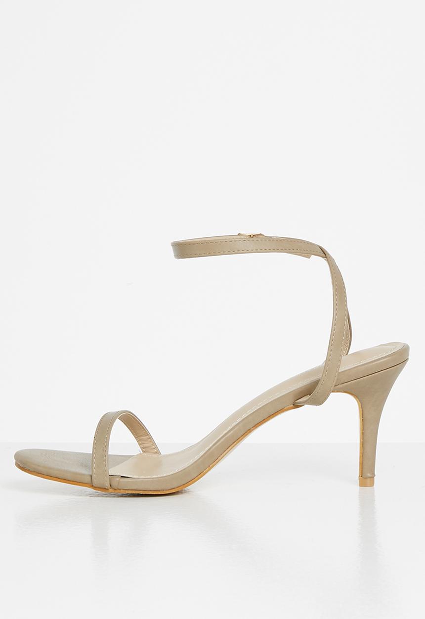 Superbalist - Janine open stileto - taupe