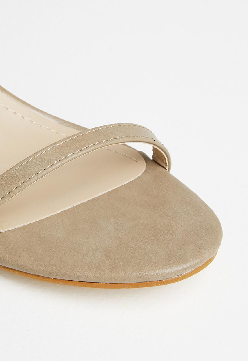 Superbalist - Janine open stileto - taupe