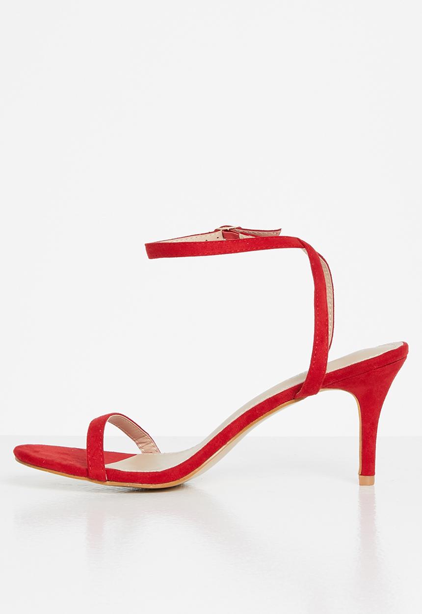 Superbalist - Janine open stileto - red
