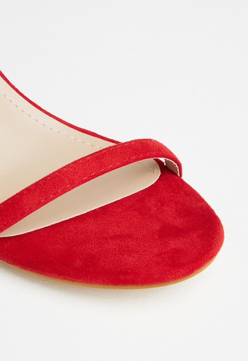 Superbalist - Janine open stileto - red