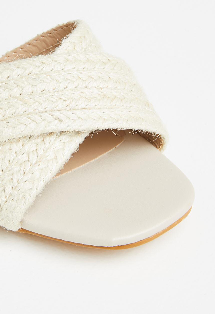 Superbalist - Summer open toe heel - stone