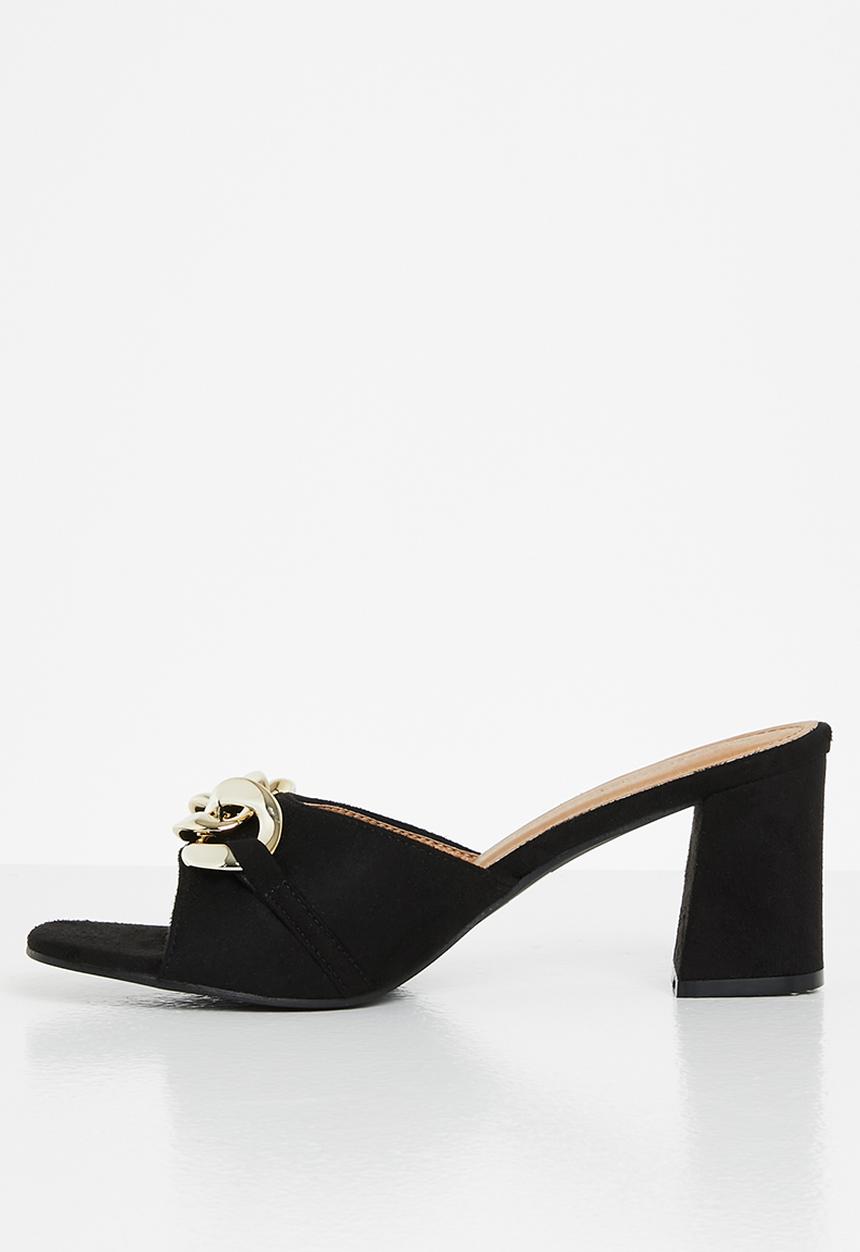 Superbalist - Keziah mule chain - black