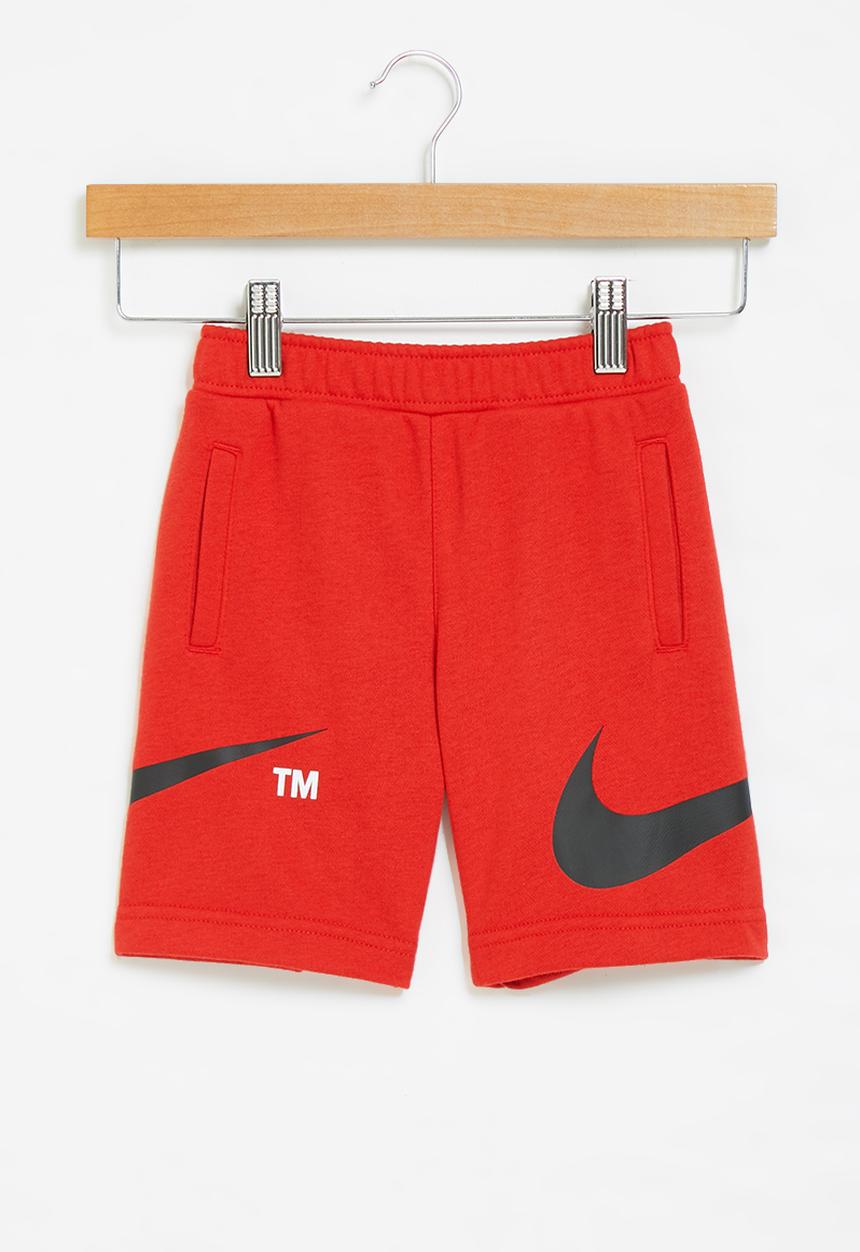 Nike - Nkb swoosh short - red