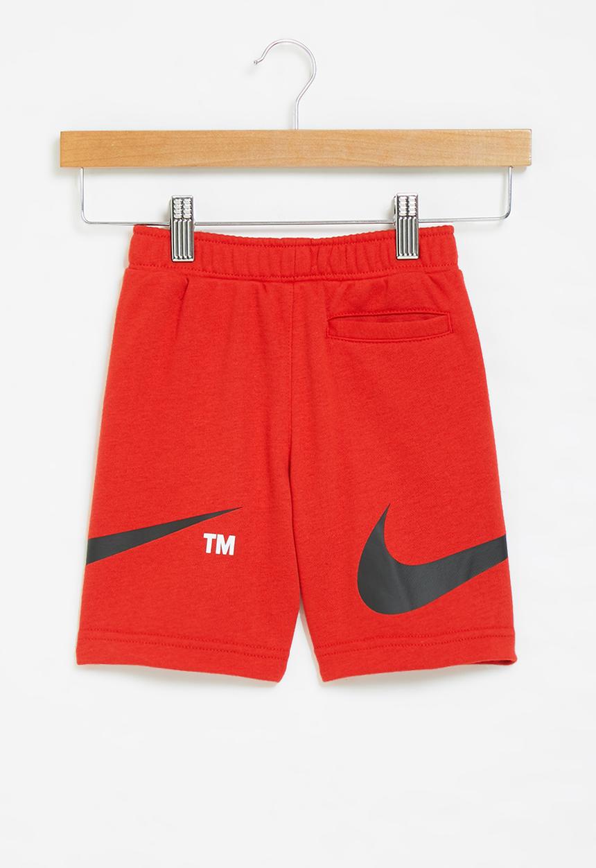 Nike - Nkb swoosh short - red