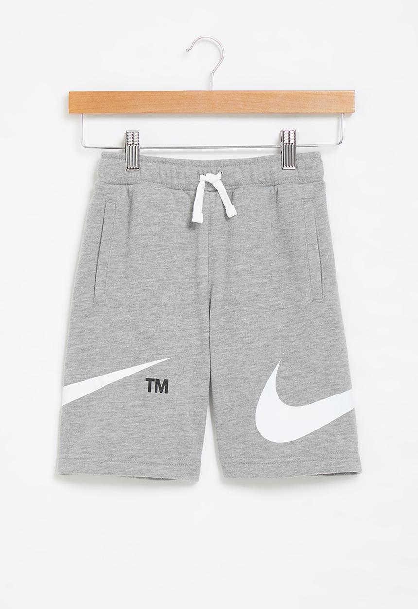 Nike - Nkb swoosh short - grey 