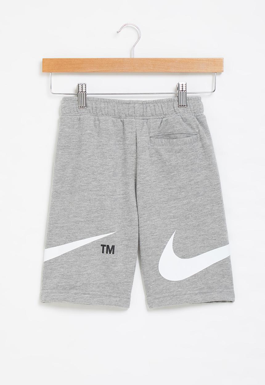 Nike - Nkb swoosh short - grey 