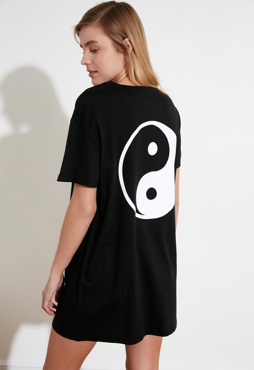 Trendyol - Siyahel dress - black