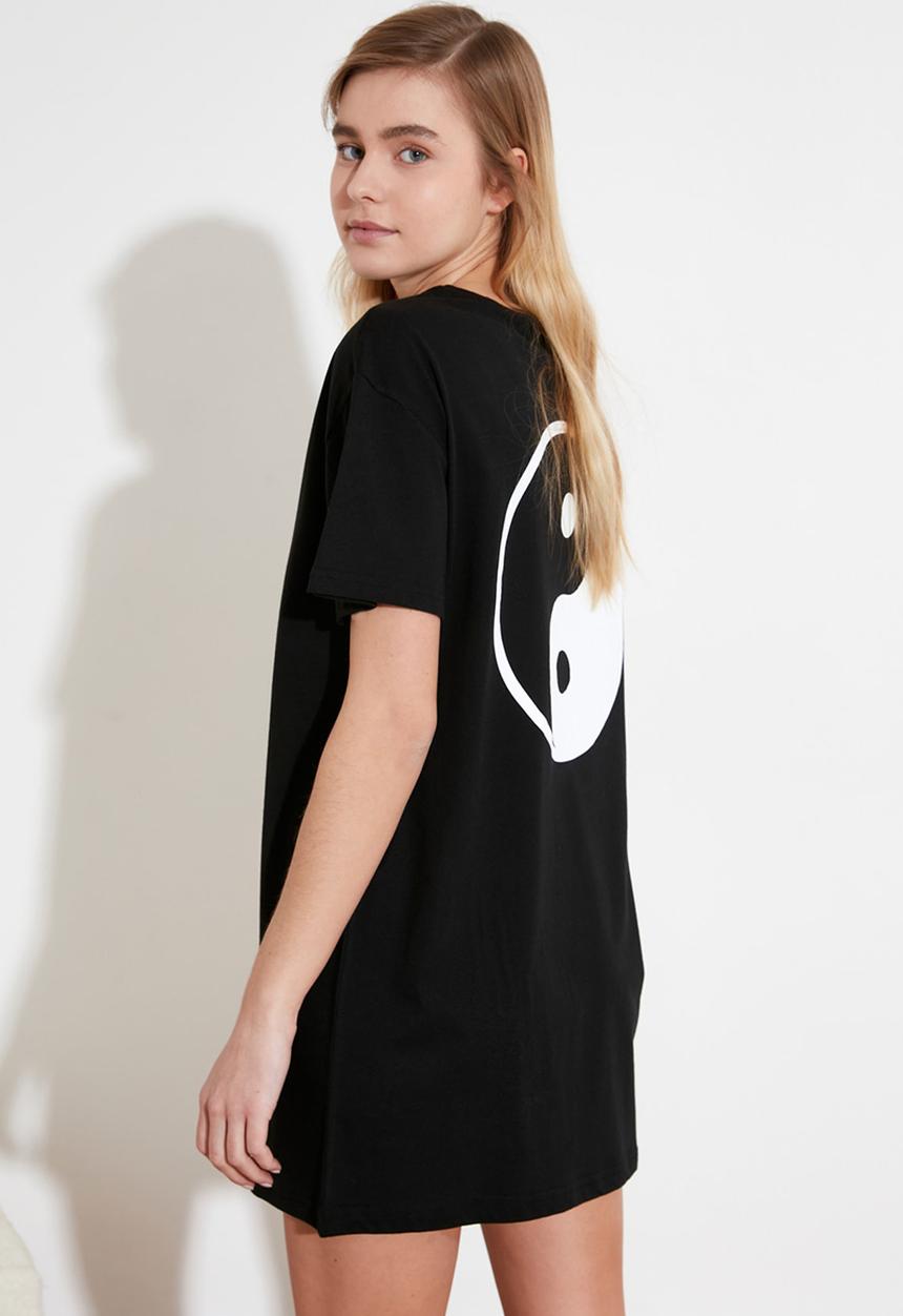 Trendyol - Siyahel dress - black