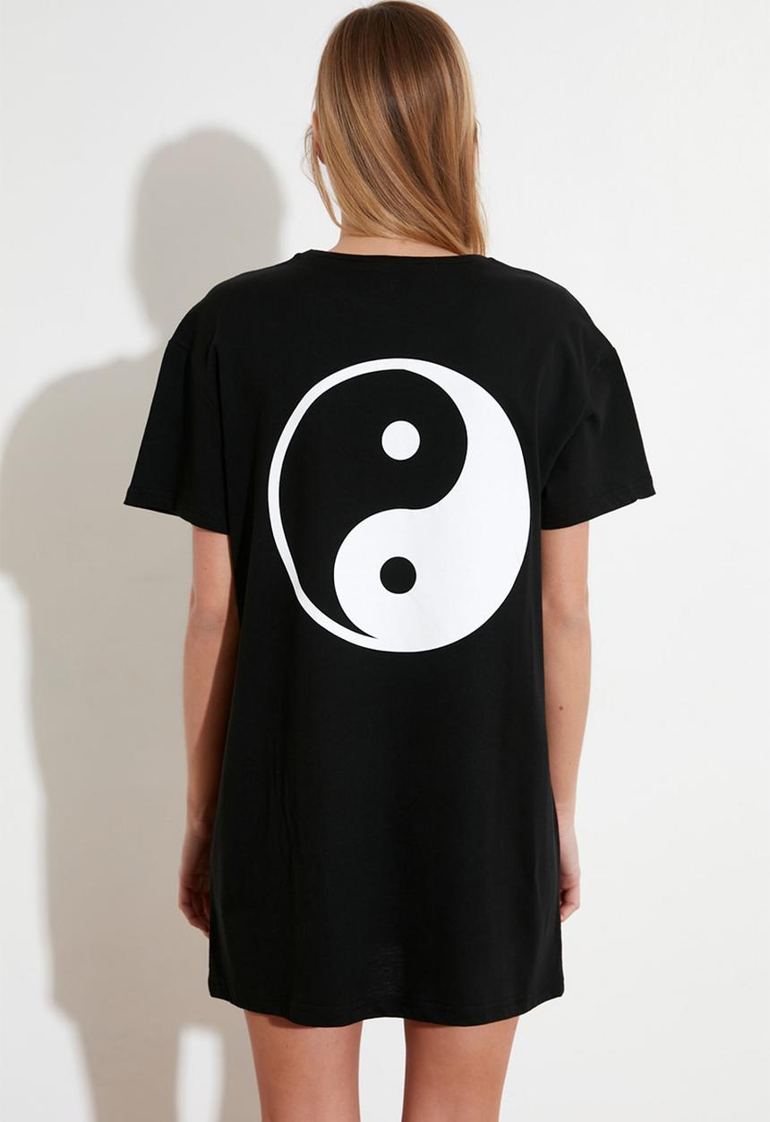Trendyol - Siyahel dress - black
