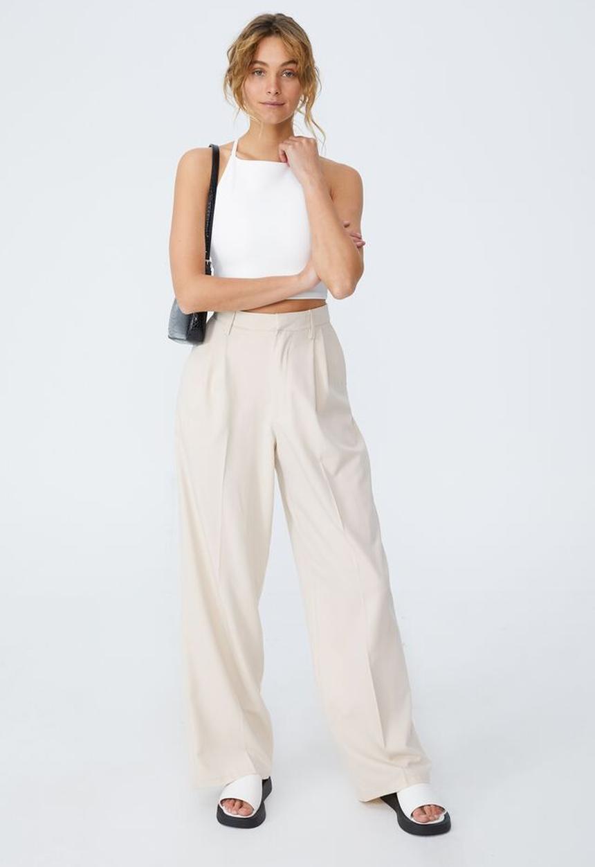 Cotton On - Quinn wrap around cami - white