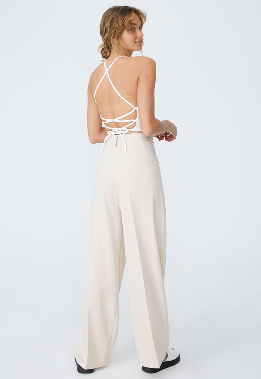 Cotton On - Quinn wrap around cami - white