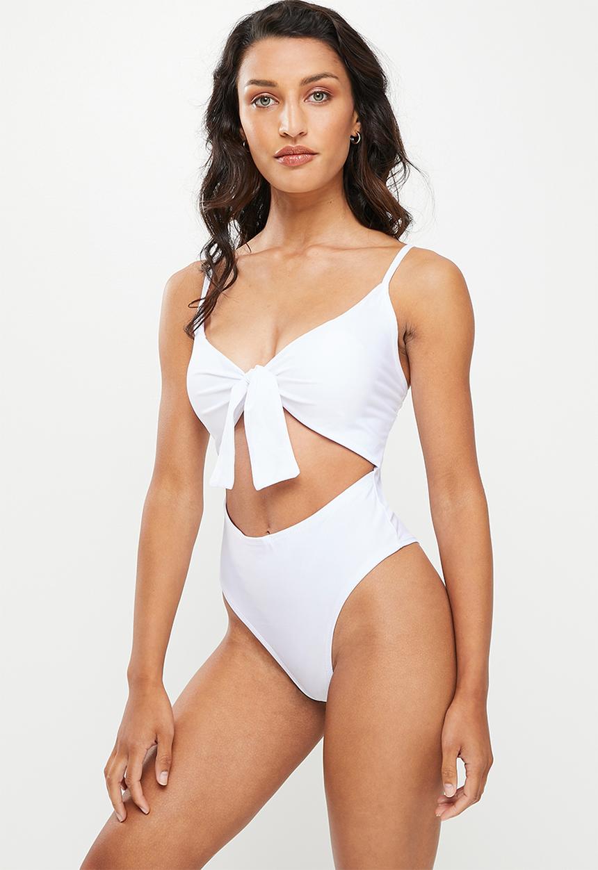 dailyfriday - Cut out one piece - white