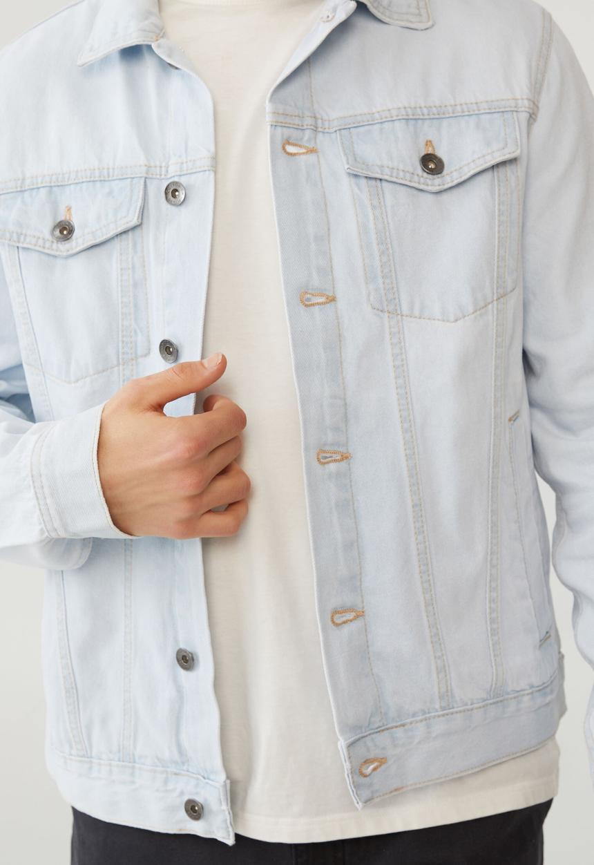 Cotton On - Rodeo jacket - stone light blue