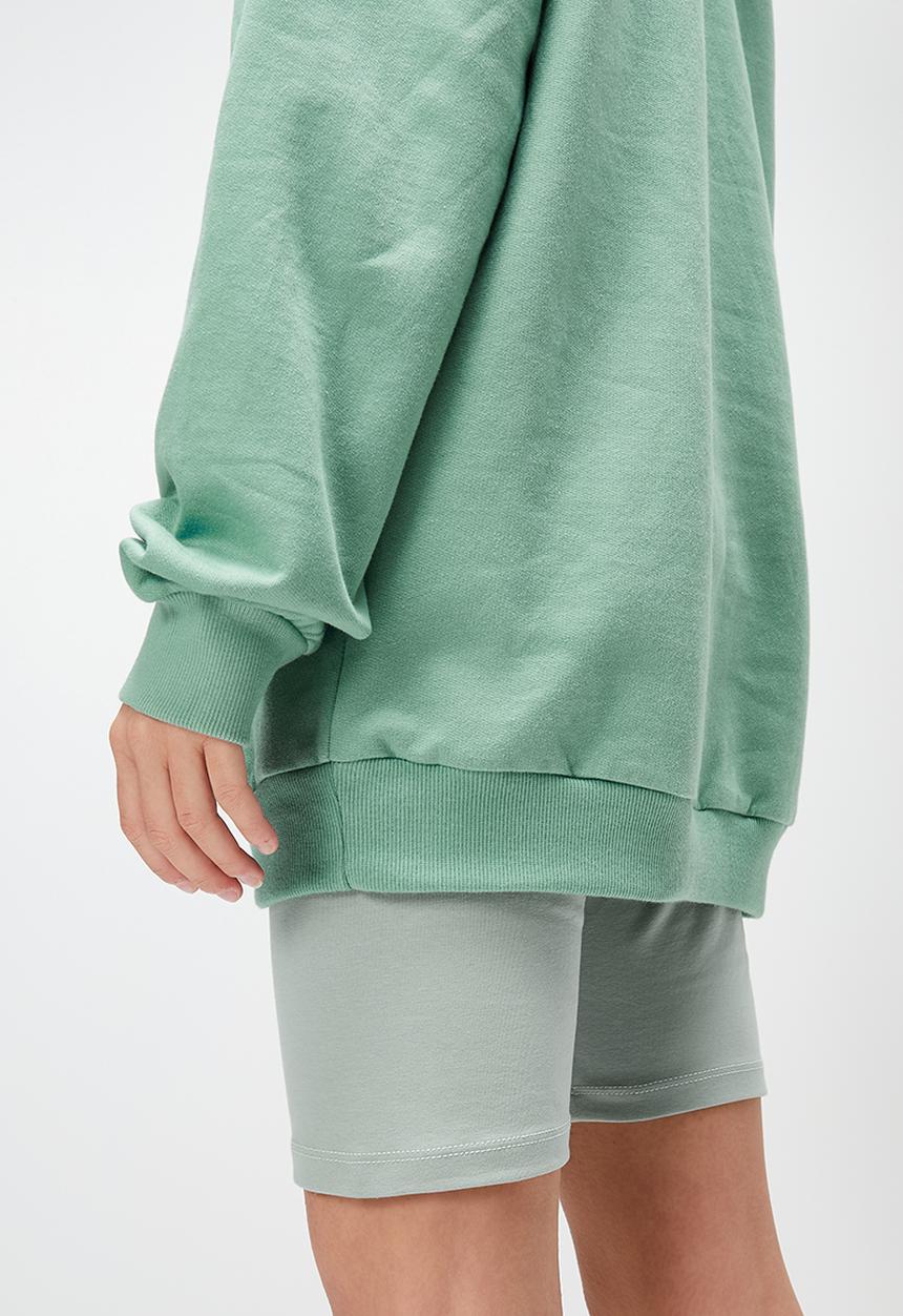 Blake - Oversized sweat top - sage