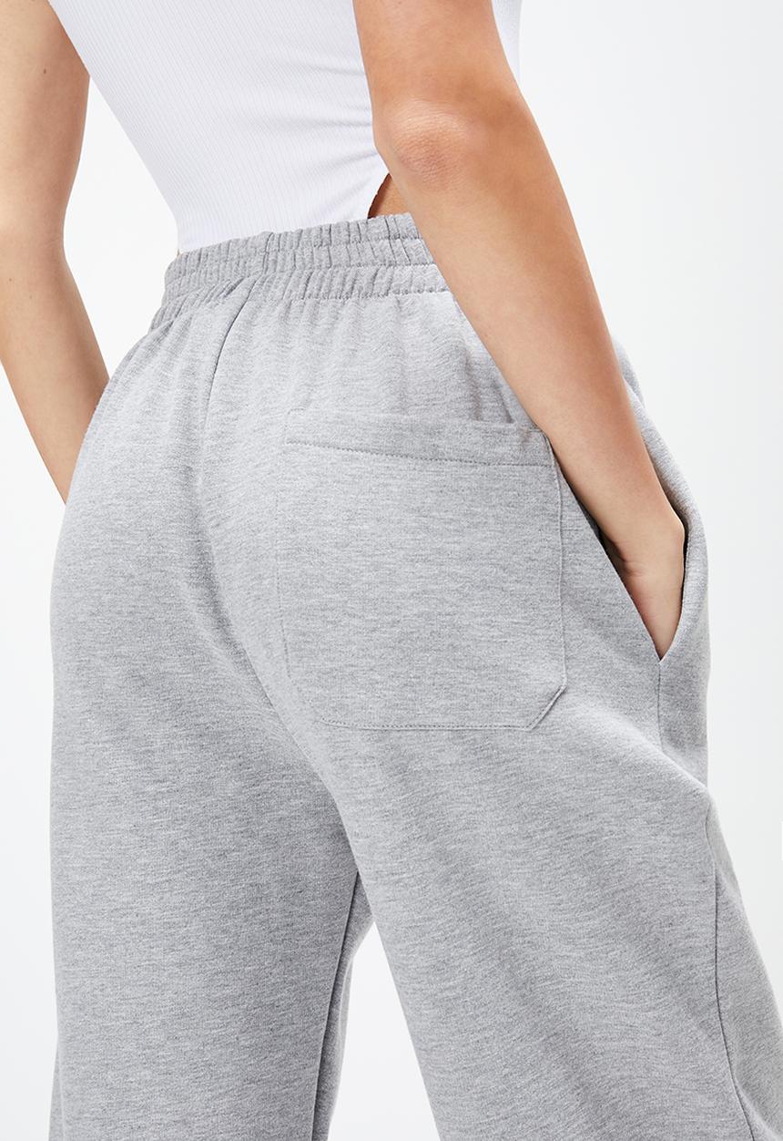 Blake - Slouchy jogger - grey melange