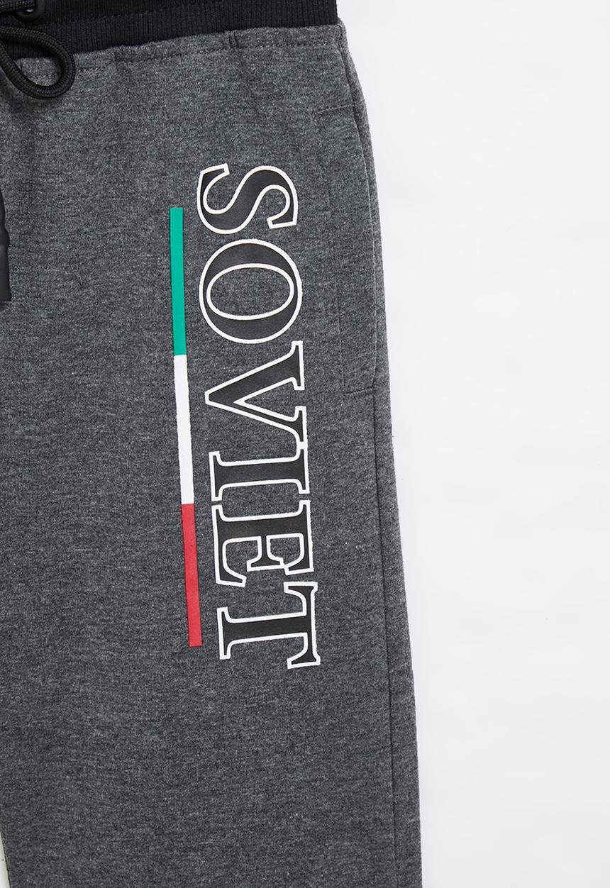 SOVIET - B thanos track shorts - black