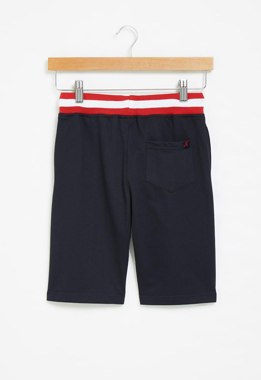 SOVIET - B rogue track shorts - navy