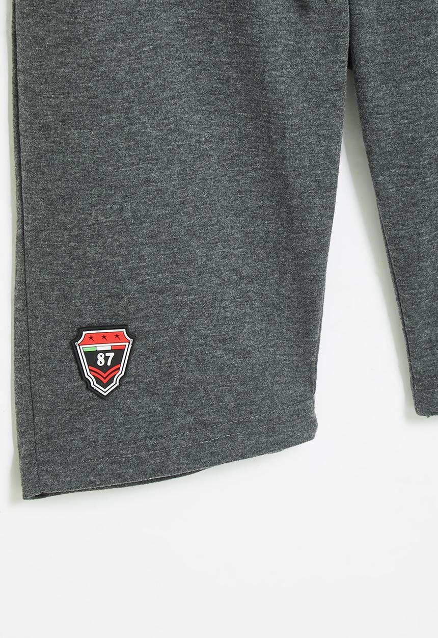 SOVIET - B rogue track shorts - grey melange