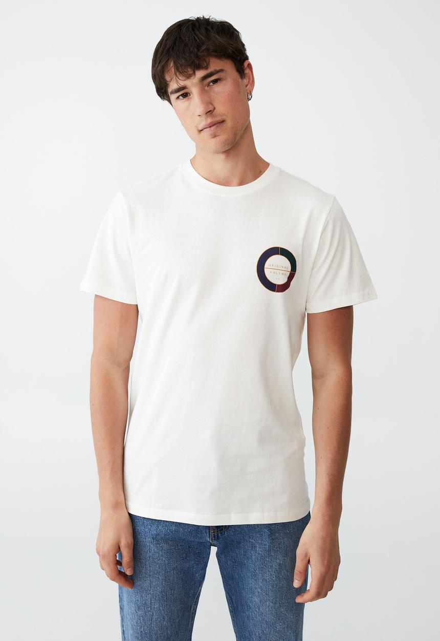 Cotton On - Tbar classic t-shirt - vintage white