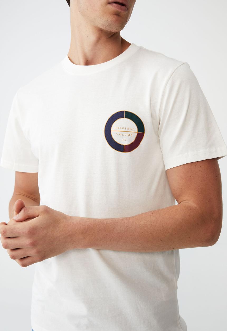 Cotton On - Tbar classic t-shirt - vintage white