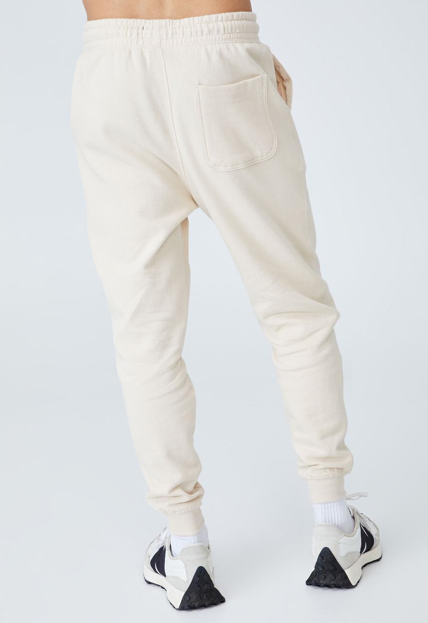 Cotton On - Trippy slim trackie - pearl