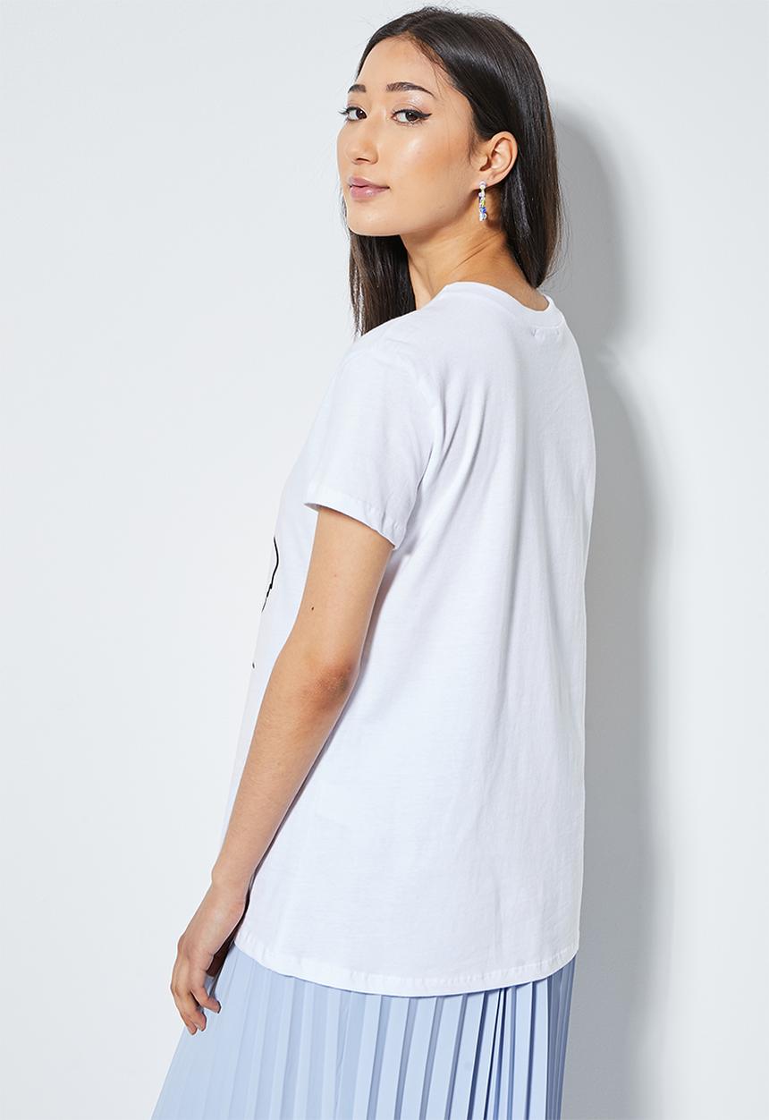 Superbalist - Pose graphic tee - white