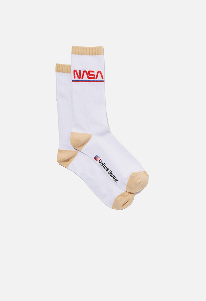 Cotton On - Mens novelty socks - lcn nas nasa tube