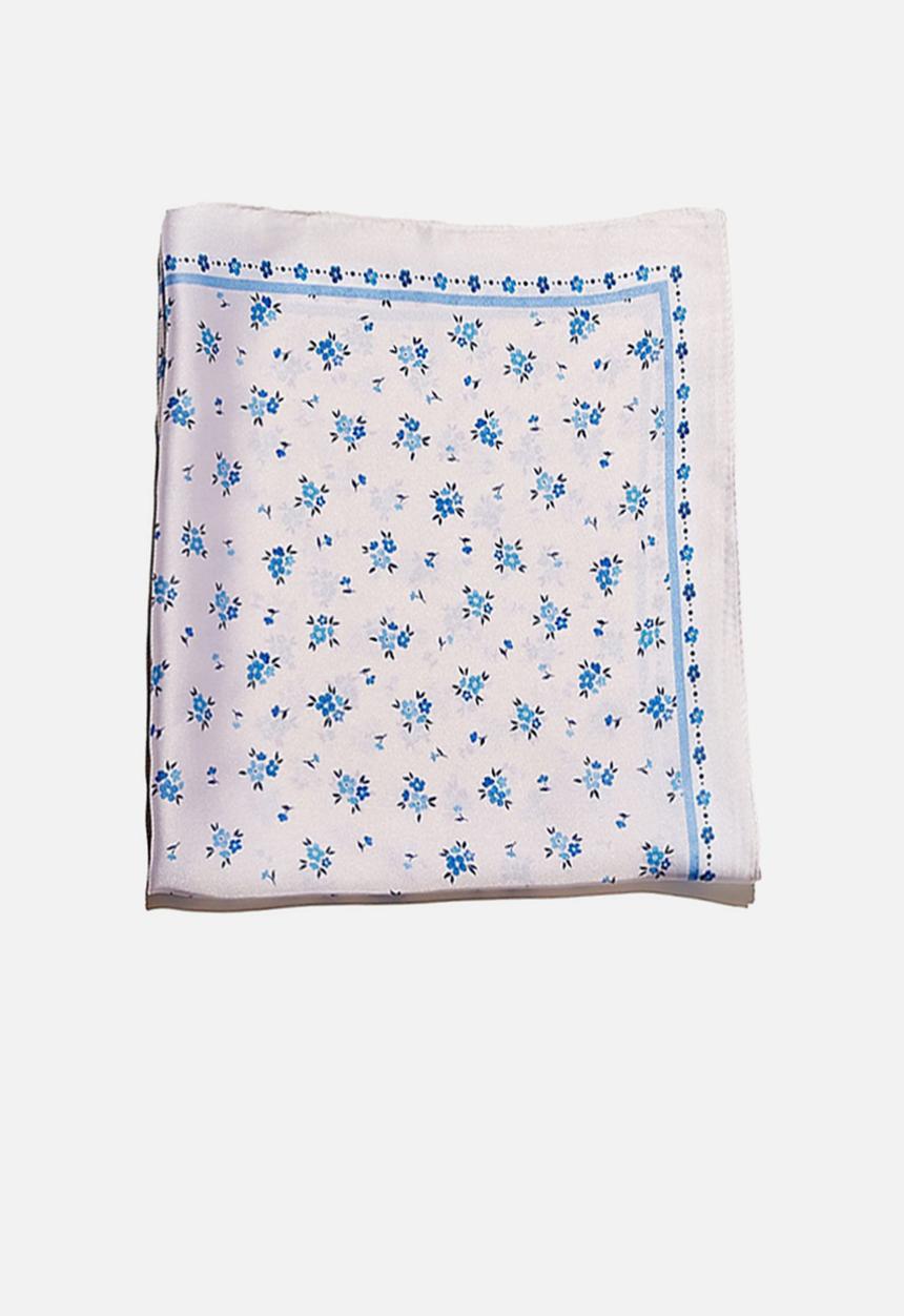Rubi - Soho bandana - lenni floral ecru blue