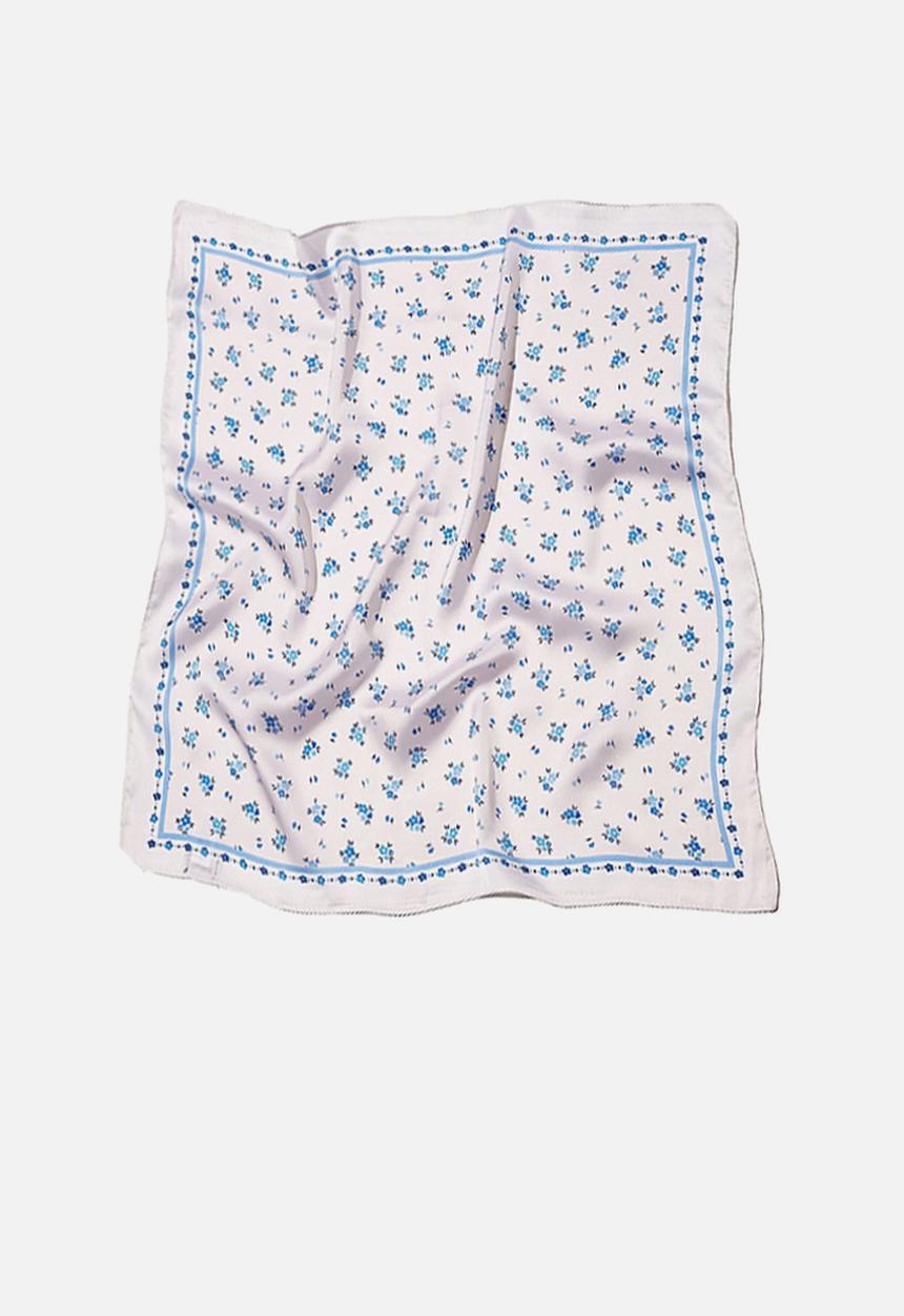 Rubi - Soho bandana - lenni floral ecru blue