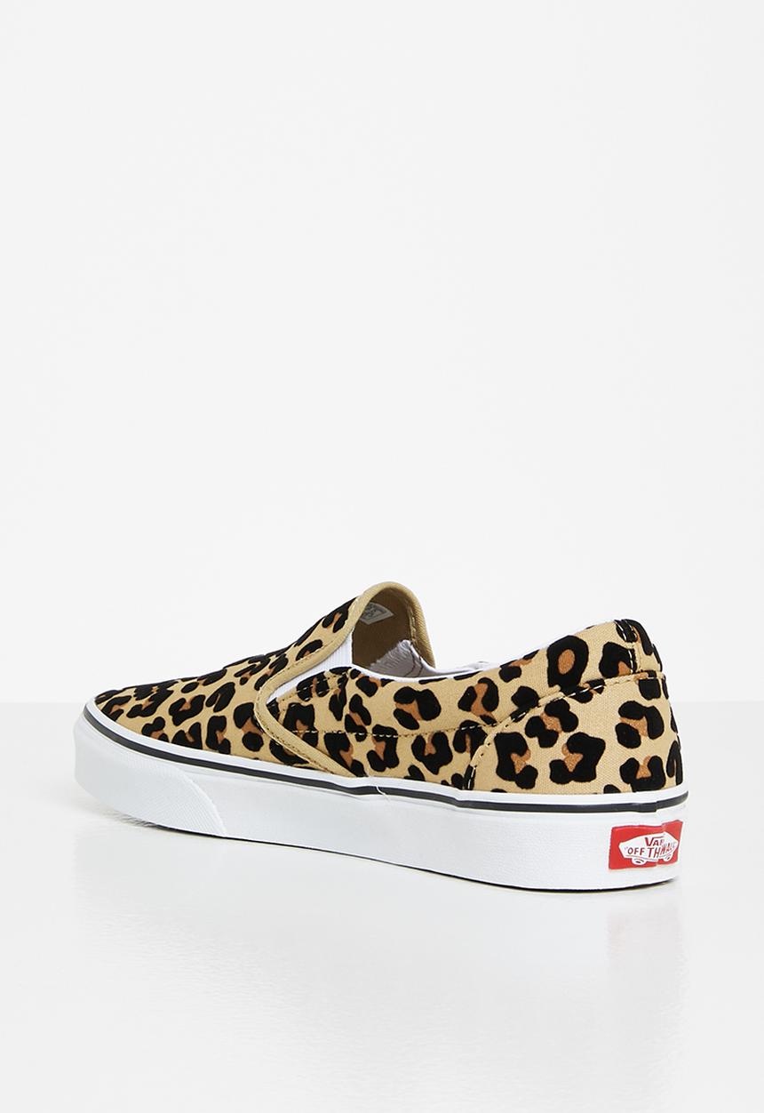 Vans - Classic slip-on - leopard/true white