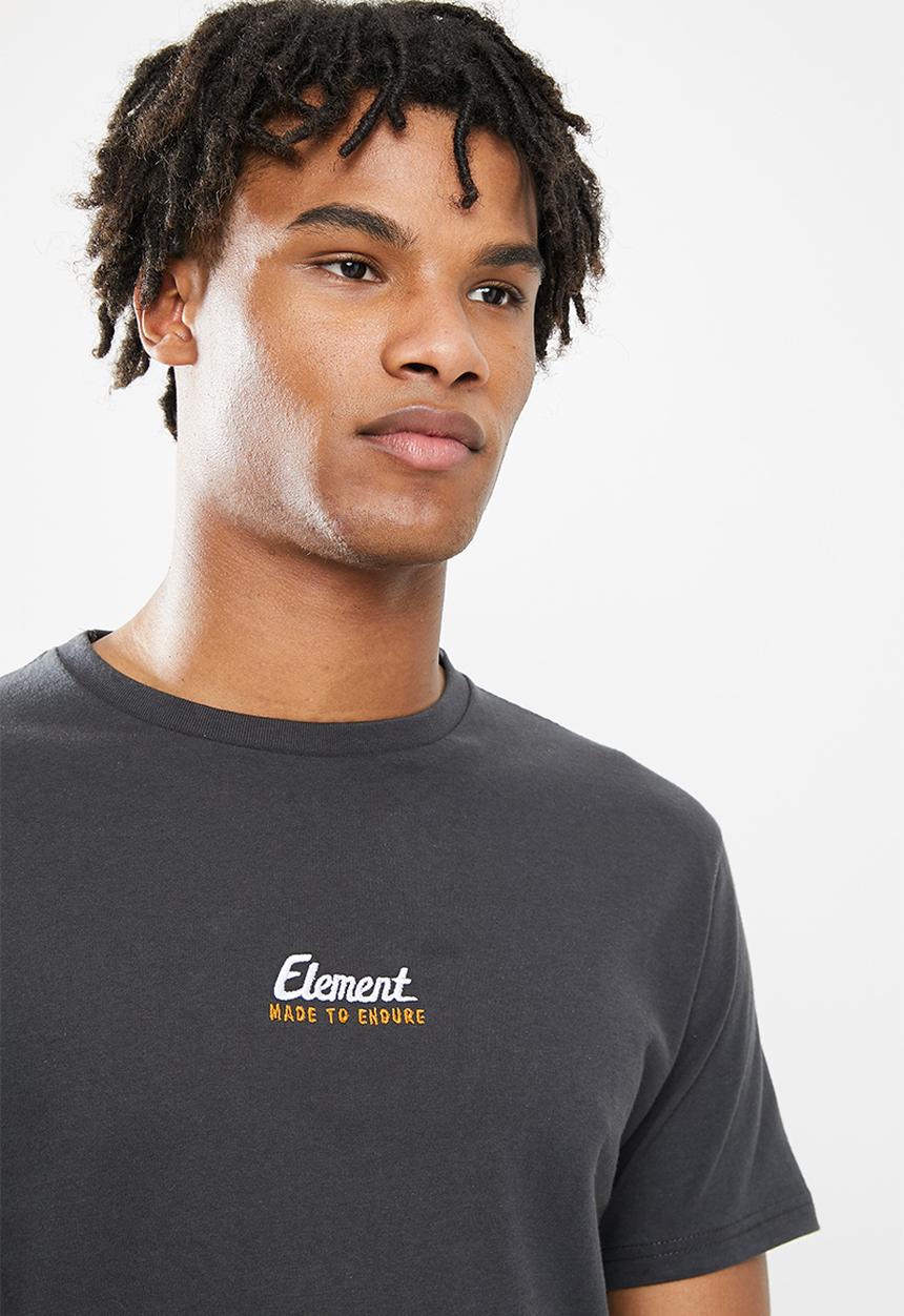Element - Great outdoors short sleeve tee - black