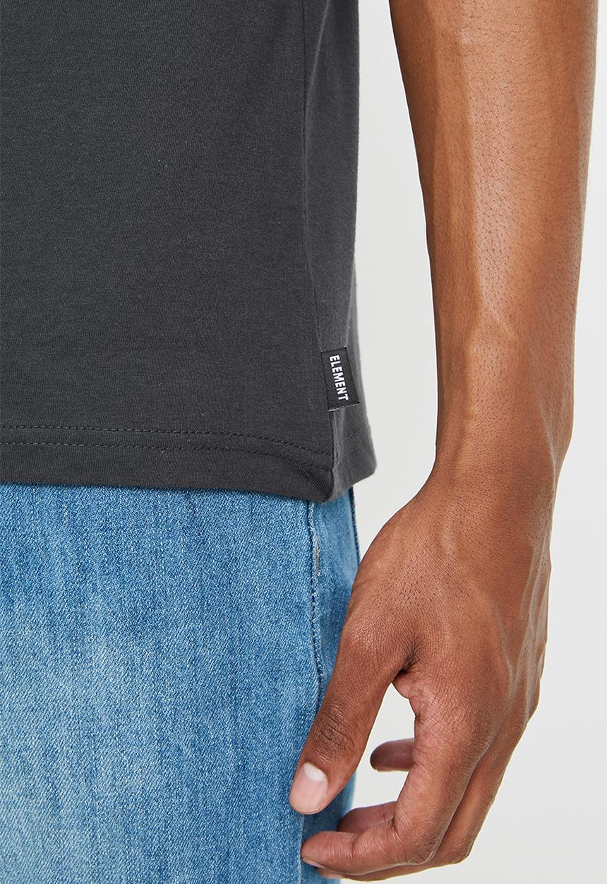 Element - Great outdoors short sleeve tee - black