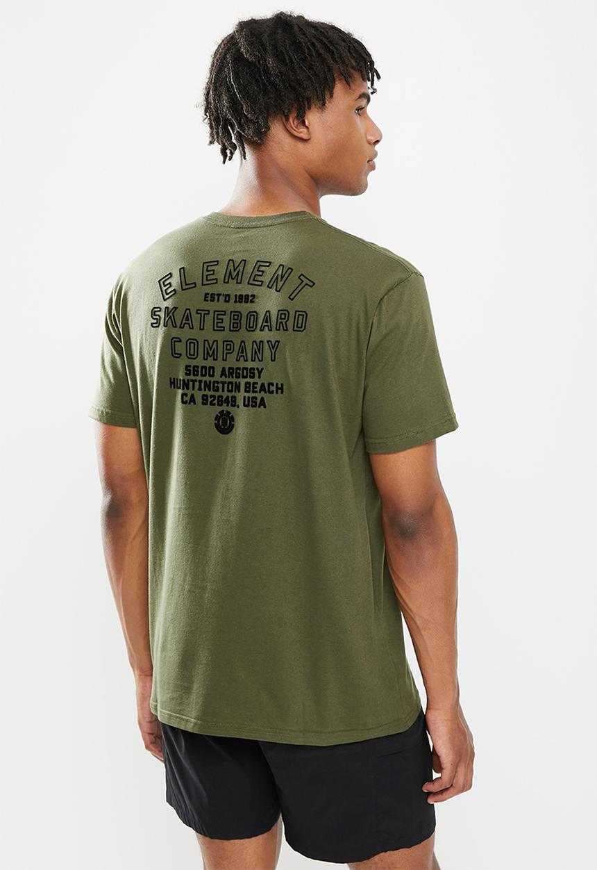 Element - Address short sleeve  tee - olive