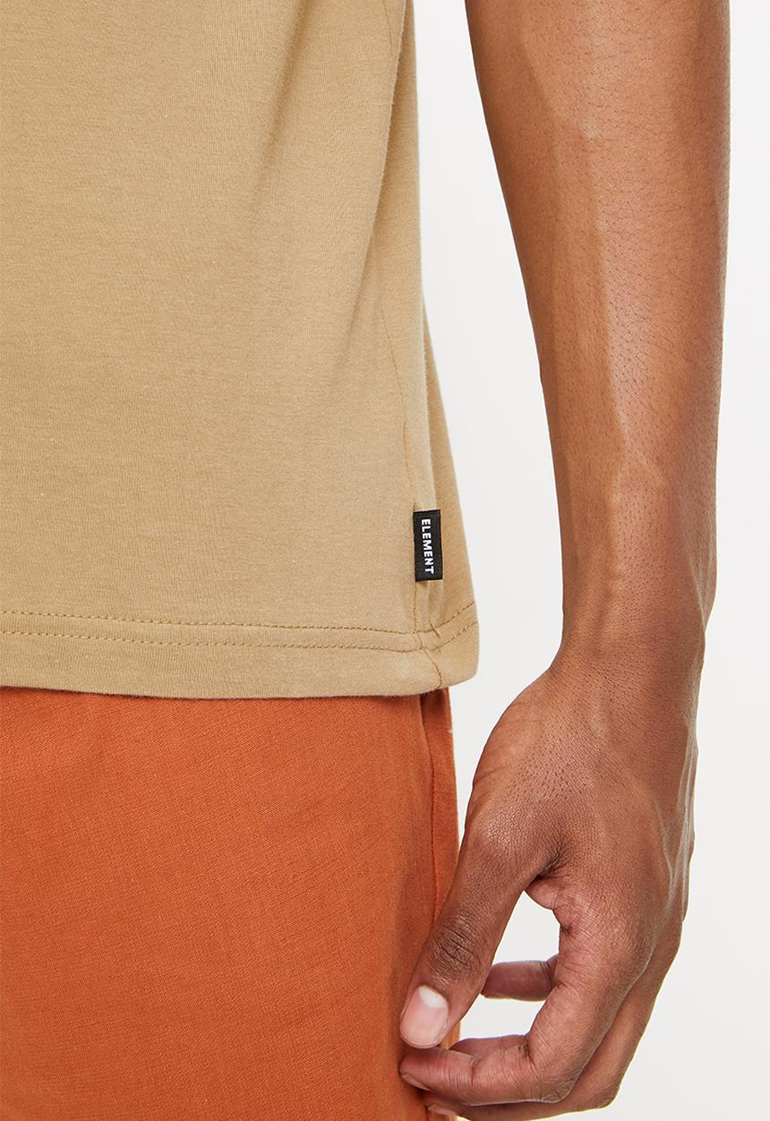 Element - Bite short sleeve tee - brown 