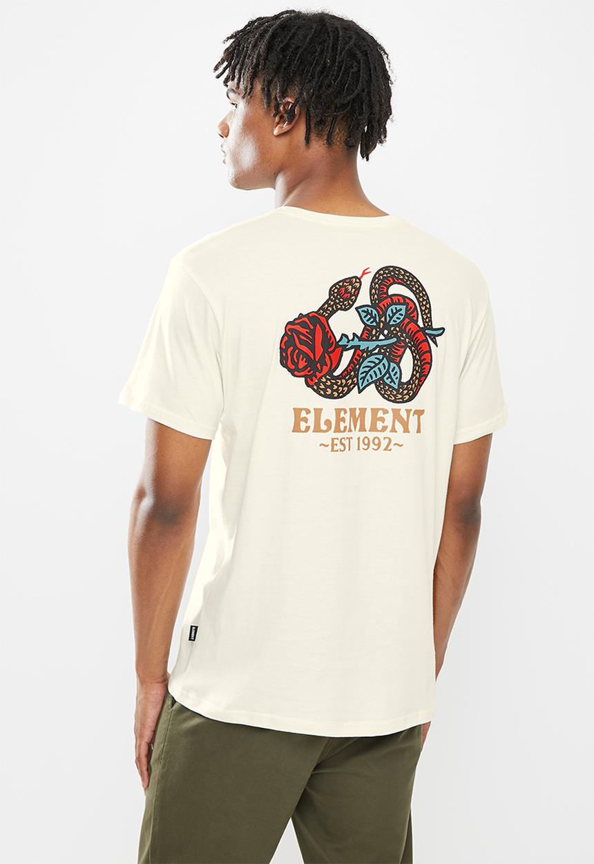 Element - Viper short sleeve tee - white