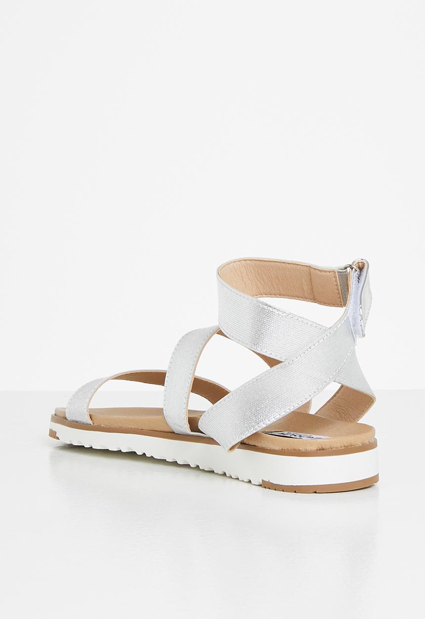 Madison® - Clair ankle strap sandal - silver