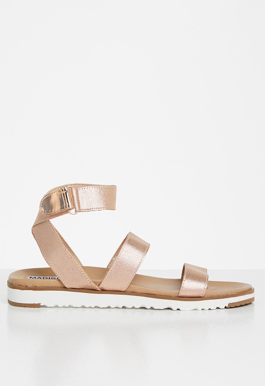 Madison® - Clair ankle strap sandal - champagne