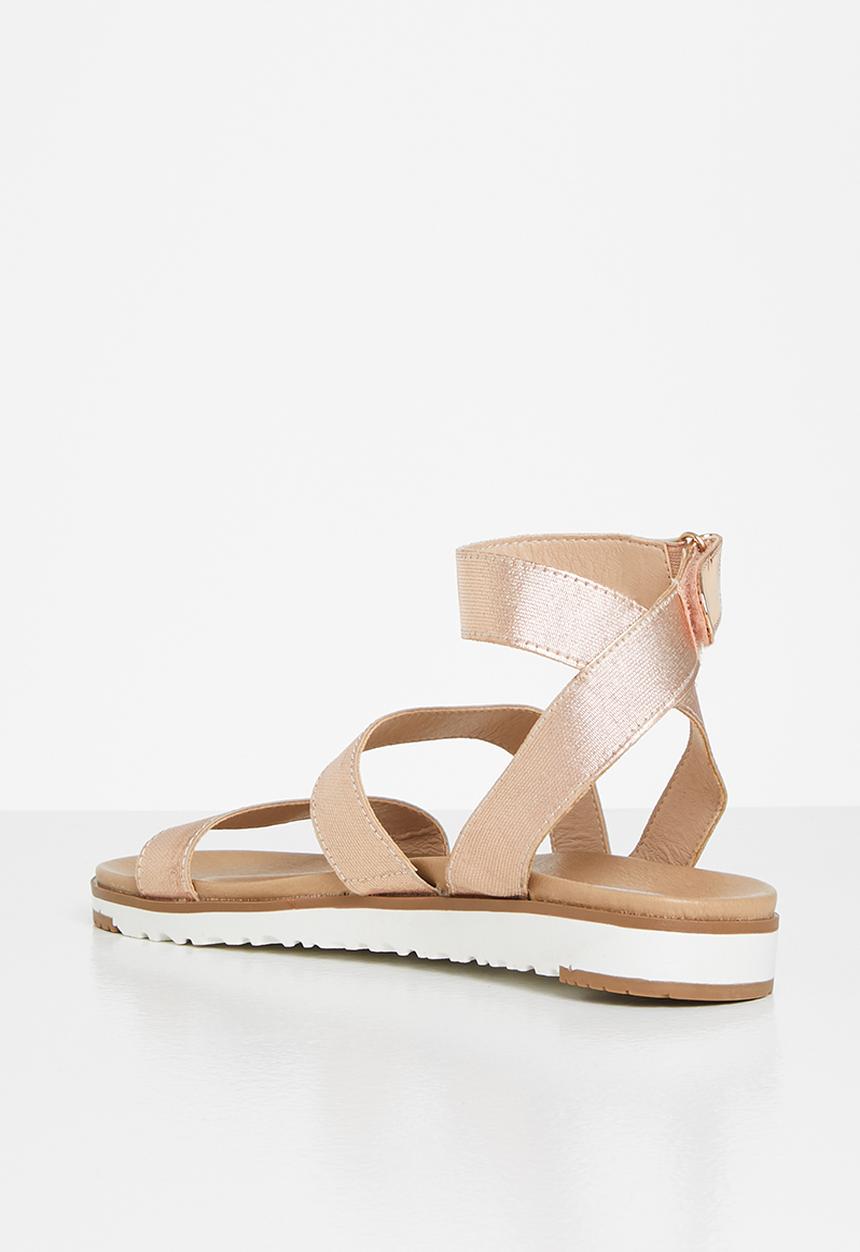 Madison® - Clair ankle strap sandal - champagne